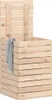 vidaXL Wäschetruhe 44x44x66 cm Massivholz Kiefer Produktbild-Vorschau 3