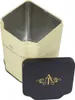 "Aldermann Tee" Teedose, schwarzer Deckel, 8x8x11 cm Produktbild-Vorschau 2