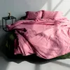 Basic Bettbezug Magenta  240 x 220 cm 100% Baumwolle Produktbild-Vorschau 7