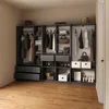 Kleiderschrank Livinity Trento Anthrazit mit 2 Schubladen, Produktbild-Vorschau 4