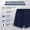 Bigdale - 3er Pack American Boxershorts - Übergrößen bis Produktbild-Vorschau 4