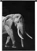MuchoWow® Wandteppich Wandbehang Elefant mit langen Produktbild-Vorschau 1