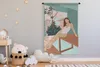 MuchoWow® Wandteppich Wandbehang Frau - Badeanzug - Sommer Produktbild-Vorschau 3
