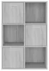 vidaXL Opbergkast grijs Sonoma, 60x29,5x90 cm Productafbeelding-voorbeeld 3