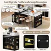 Isla de cocina móvil en  con ruedas, mesa extensible con Vista previa de la imagen del producto 10