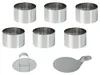 Dessert- & Speiseringe (6er-Set) Ø 8 cm mit Heber & Produktbild-Vorschau 5