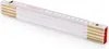 A folded wooden ruler on a white background. Produktbild-Vorschau