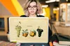 MuchoWow® Laptop Aufkleber Sticker Cover Obst - Weintraube Produktbild-Vorschau 5