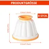 8pcs Puddingformen, wiederverwendbare italienische Produktbild-Vorschau 2