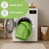 Coperta trasformabile 2 in 1 - 135x200 cm Verde Anteprima dell’immagine prodotto 7