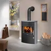 Justus Agero 2.0 Kaminofen Stahl Schwarz | Speckstein Produktbild-Vorschau 9