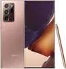 A rose gold Samsung Galaxy Note 20 Ultra 5G smartphone is shown from the back and front, with its S Pen stylus also visible. Produktbild-Vorschau