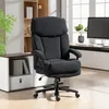 Chefsessel Ergonomisch Bürostuhl bis 200 kg mit Samtoptik, Produktbild-Vorschau 2