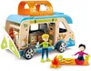 Hape Puppenhaus Abenteuerbus Holz Camper mit Zubehr Produktbild-Vorschau 1