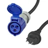 Camping Adapter CEE 40cm Schuko Kupplung Stecker 2,5 mm Produktbild-Vorschau 6