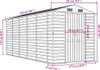 vidaXL Zahradní přístřešek Antracit 191x470x198 cm Náhled obrázku produktu 6