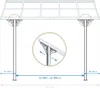 Aluminiowa osłona tarasowa Westmann Bruce 313 Black Podgląd zdjęcia produktu 7