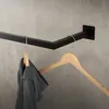 Obdélníkový věšák na zeď ML-Design, 12x60 cm, černý, z Náhled obrázku produktu 8