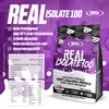 WPI-Proteinisolat 0 Zucker Real Pharm Real Isolat 100 700g Produktbild-Vorschau 3
