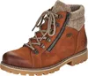 Remonte : Bottines en cuir marron pour femmes, fermeture Voir les images du produit 19