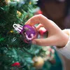 Relaxdays: Juego de 96 bolas de Navidad, con acabados Vista previa de la imagen del producto 2
