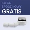 Brodzik Prysznicowy Półokrągły 90x90x38,5 Akrylowy, Gładki Podgląd zdjęcia produktu 4
