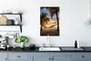 MuchoWow® Poster Hängematte am Strand bei Sonnenuntergang Produktbild-Vorschau 3
