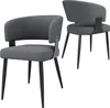 Flieks Chaises de salle à manger, lot de 2, Chaise Chaise Voir les images du produit 5