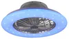 Ventilatore da soffitto a LED STRALSUND Ø50cm argento Anteprima dell’immagine prodotto 33
