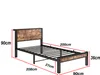 Flieks Jugendbett 90x200cm mit Lattenrost, Klassisches Bett Produktbild-Vorschau 3