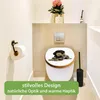 banjado Design WC Sitz Bambus Absenkautomatik - Dackel - Produktbild-Vorschau 5