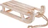 H&S Decoration | Dekoracyjne drewniane sanie - Świąteczna Podgląd zdjęcia produktu 1