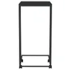 vidaXL Stolik boczny na kółkach czarny 40x30x63,5 cm Podgląd zdjęcia produktu 8