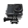 A Lamax X7.2 action camera in a waterproof case, mounted on a bracket. Náhľad obrázku produktu