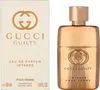A box of Gucci Guilty Intense Eau de Parfum for women and the perfume bottle. Anteprima dell’immagine prodotto