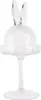 Clayre & Eef Cloche Lapin Ø 12x29 cm Verre transparent Voir les images du produit 2