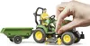 bworld John Deere Aufsitzrasen mäher, Anhänger + Gärtner Produktbild-Vorschau 10