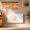 CIARRA Radiatore Elettrico 1500W WiFi con App, Anteprima dell’immagine prodotto 8