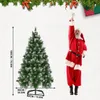Albero di Natale artificiale QEENTOE, 180 cm, abete Anteprima dell’immagine prodotto 2