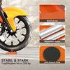 HOMCOM Motorrad Reinigungsständer Rollenständer Rad Produktbild-Vorschau 5
