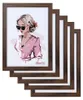 3er 5er Pack Hekla Set Holzrahmen Foto Bilderrahmen Produktbild-Vorschau 1