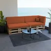 POKAR Coussin pour palette Coussins de palette avec housse Voir les images du produit 3
