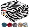 Betz Kuscheldecke MODENA 150x200cm Farbe Zebra Produktbild-Vorschau 1
