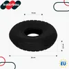 KOTARBAU® Ruota per Carrello Gomma 3.50-4 4PR Nero Ruote Anteprima dell’immagine prodotto 3