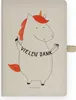 Mr. & Mrs. Panda Tagebuch Einhorn Dankeschön - Transparent Produktbild-Vorschau 1