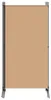vidaXL Paravent 4 panneaux Beige 346 x 180 cm Tissu Voir les images du produit 5