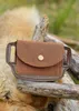 Leder Gürteltasche Portemonnaie, Used-Look, Schwarz Produktbild-Vorschau 2