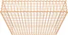Rostige Gabione 100 cm x 100 cm x 20 cm (L x H x T), Produktbild-Vorschau 3
