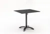 acamp® ACAPLAN HPL Tisch 80x80cm - anthrazit |cemento Produktbild-Vorschau 3