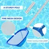 1 set Pool Kescher mit Teleskopstange 187cm Produktbild-Vorschau 3